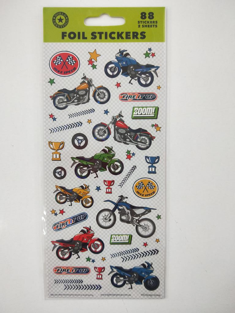 Moter Sticker motorbike stickers – Kidzstuffonline