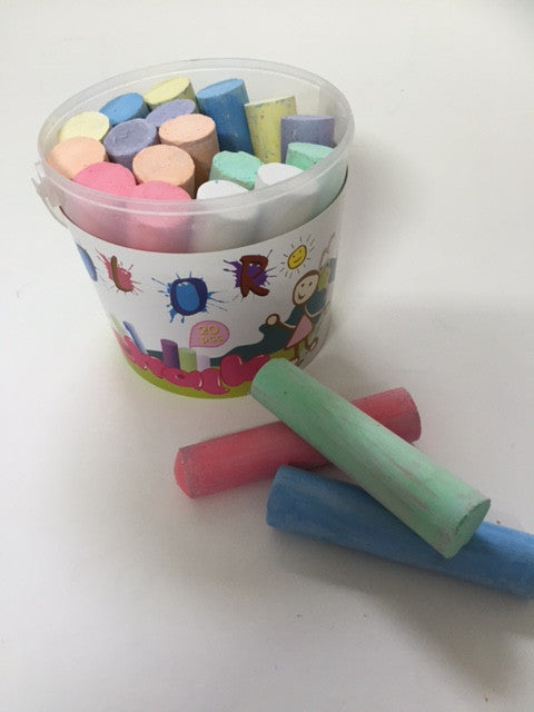 kidz-stuff-online - Colour Chalk Tub