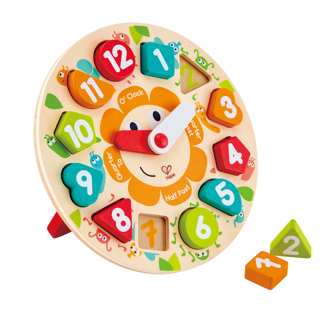 kidz-stuff-online - Chunky Clock Puzzle - Hape