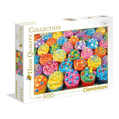 Clementoni 500-Piece Puzzle Cupcakes