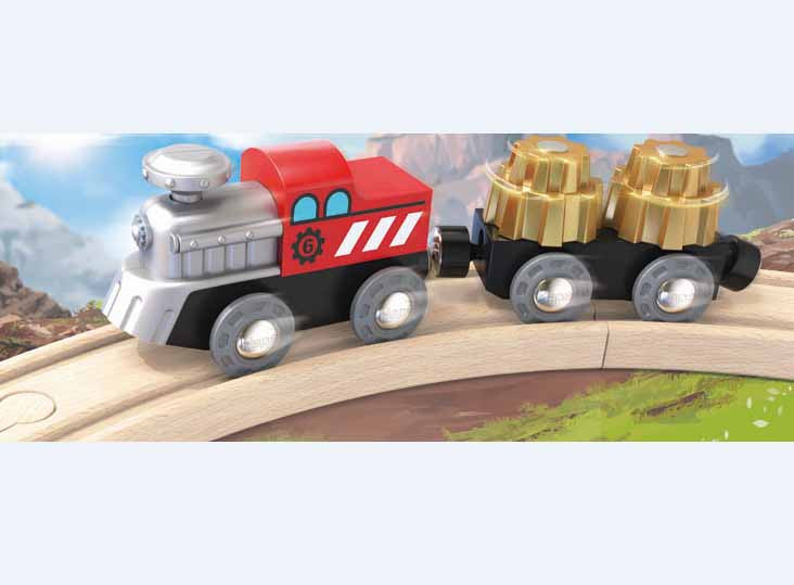 kidz-stuff-online - Cogwheel Train - Hape