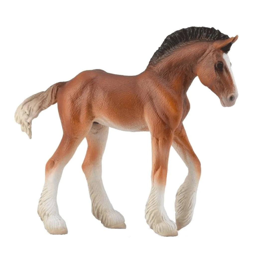 Clydesdale Foal Bay figurine