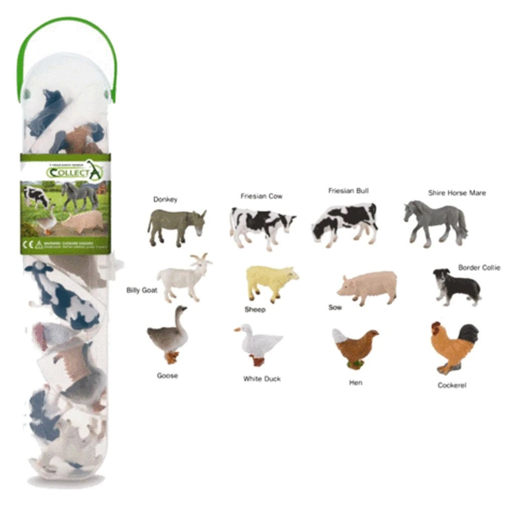 Mini Tube of Mini Farm Animals