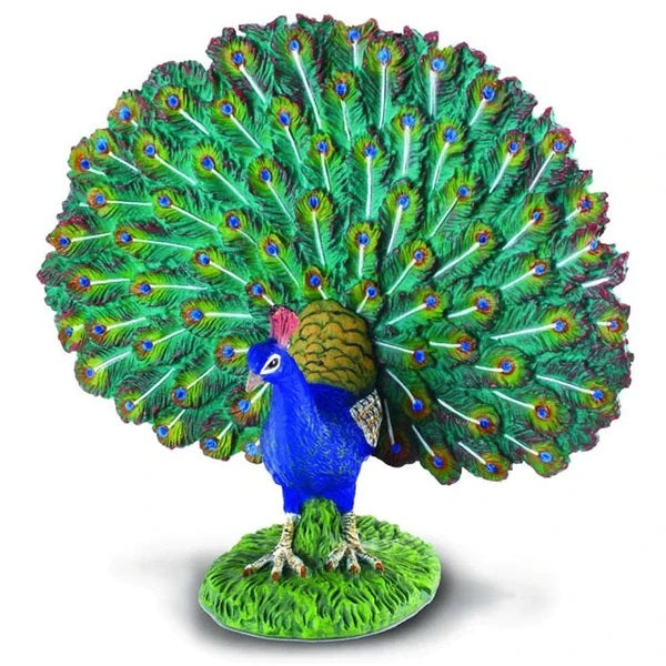 Peacock figurine