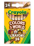 Crayola Colour of the World Crayons 24 Pack