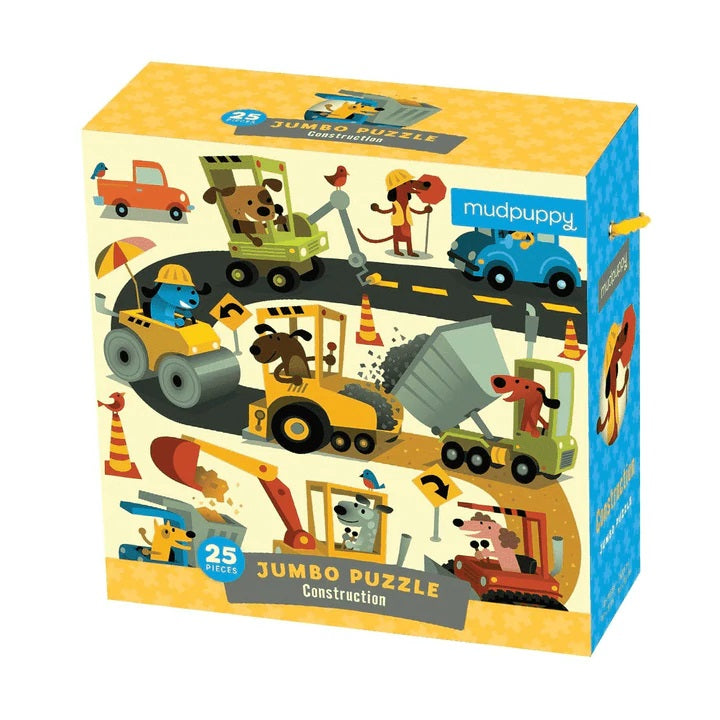 Construction Jumbo Puzzle 25 Piece