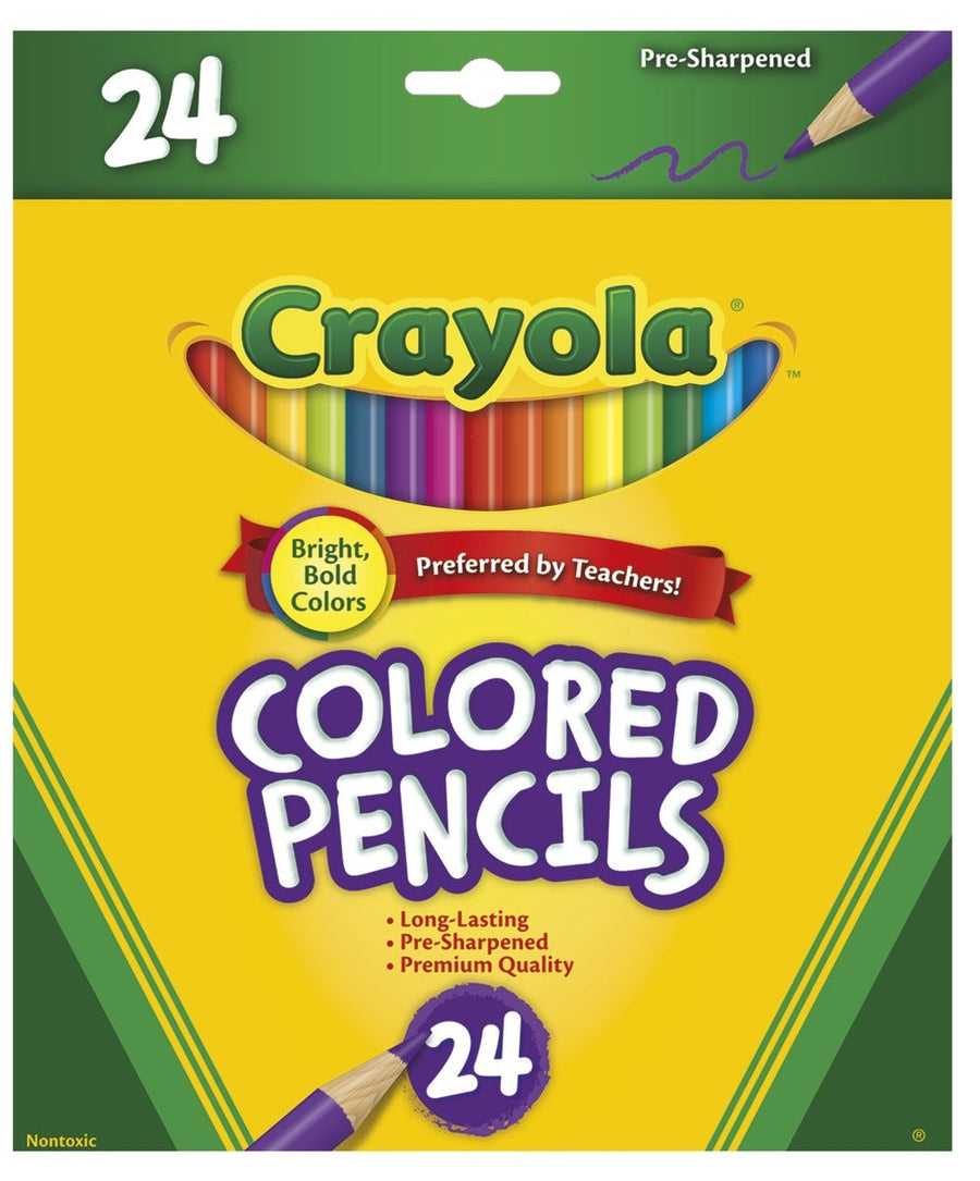 Crayola Coloured Pencils 24 Pack