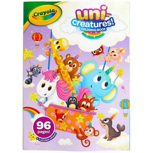 Crayola Uni Creatures Colouring Book