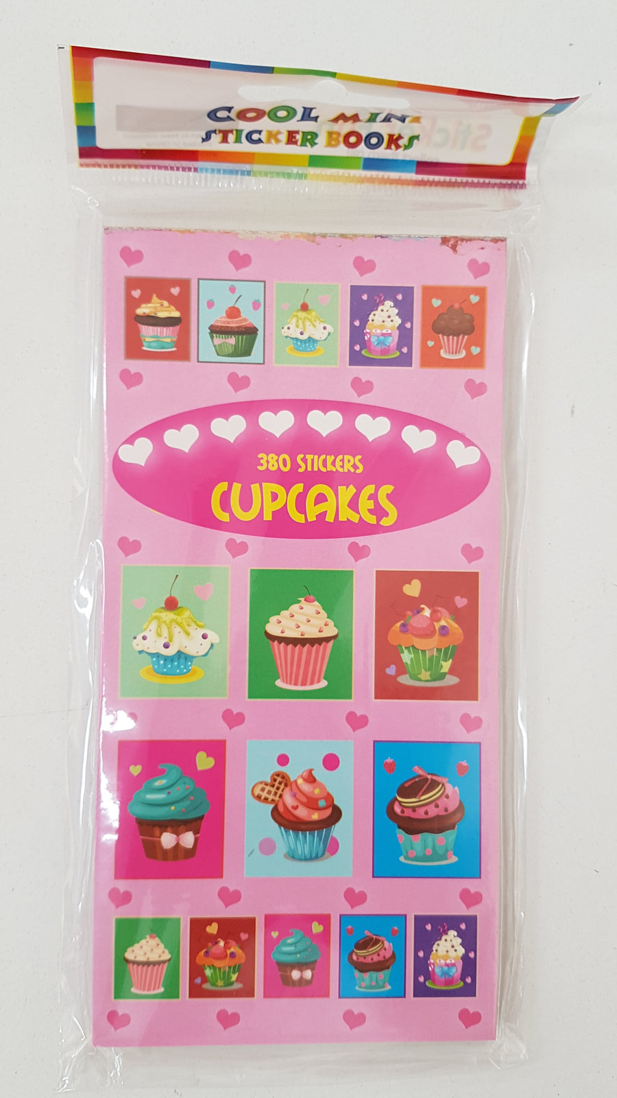 Cupcake Sticker Pad