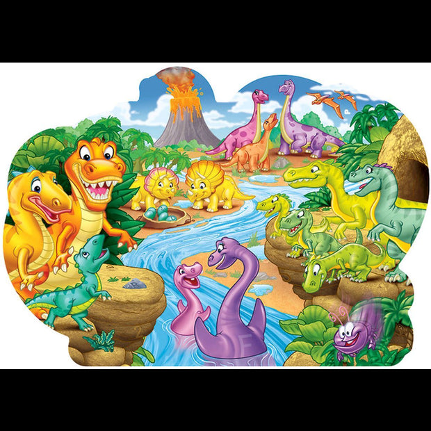 kidz-stuff-online - Dinosaur 2-Sided Floor Puzzle