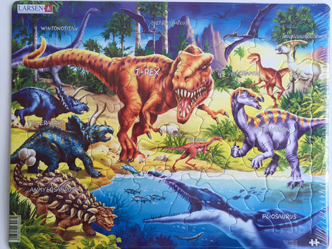 Dinosaur Puzzle - 57 pieces