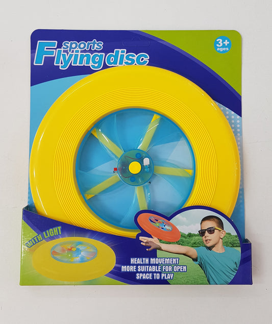 Flying Disc light up Yellow