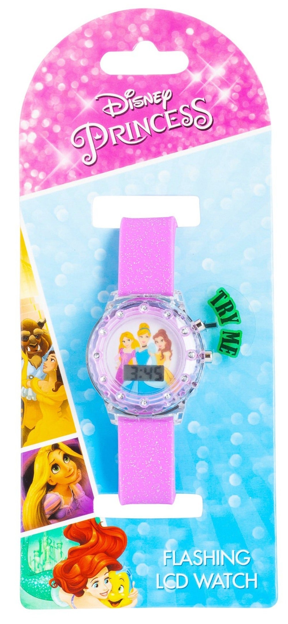 Disney Princess Flashing LCD Watch - Walmart.com