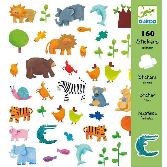 kidz-stuff-online - Djeco Stickers Animals