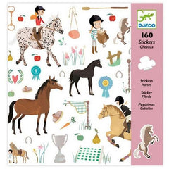 kidz-stuff-online - Djeco Stickers Horses