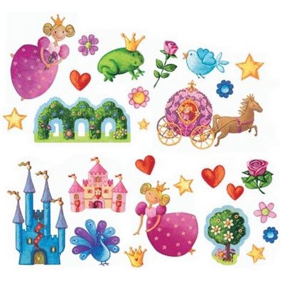 kidz-stuff-online - Djeco Stickers Princess