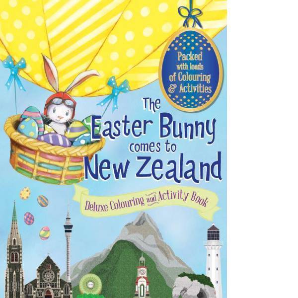 easter colouring and activity book NEW ZEALAND