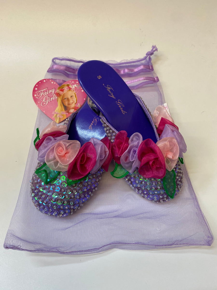 Copy of Dress Up Shoes - Fairy Girls Purple Small