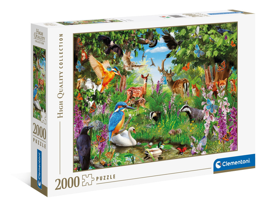 2000 piece jigsaw puzzle fantastic forest