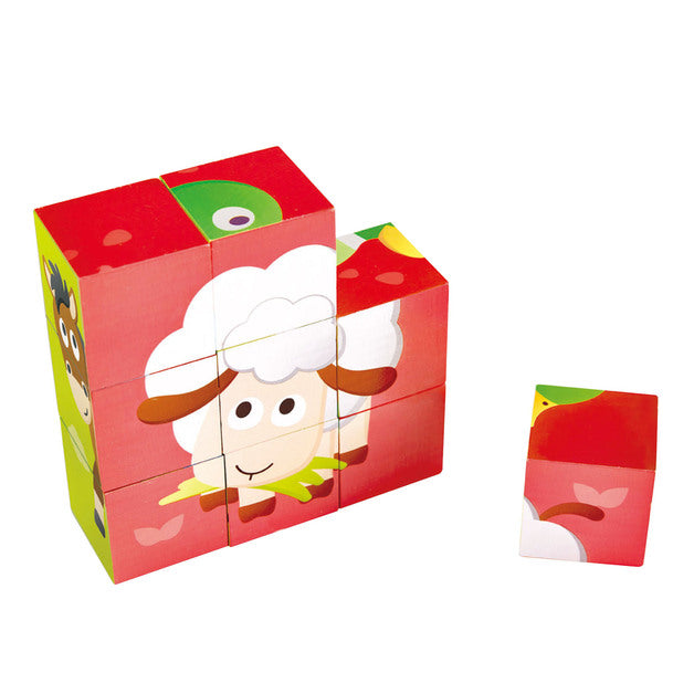 kidz-stuff-online - Farm Animal Block Puzzle - Hape