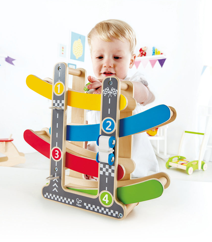 Kid Stuff The Racer Fast flip Racetrack - ramp racer – Kidzstuffonline