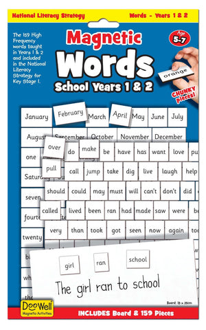 Magnetic Words Years 1 and 2