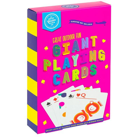Great Outdoor Fun A5 Giant Playing Cards