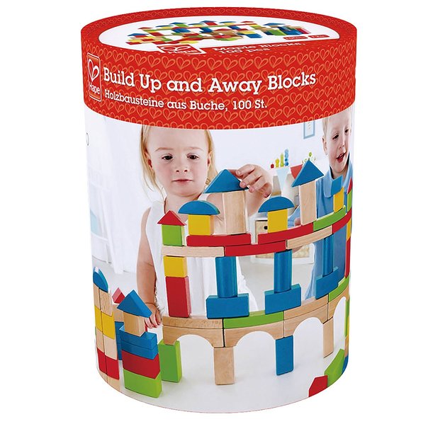 kidz-stuff-online - 100 Wooden Building Block Set - Hape