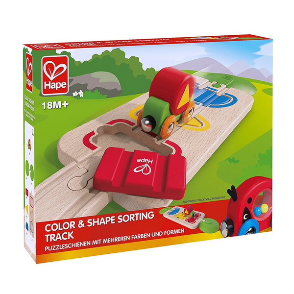 Colour and Shape Sorting Track Hape Kidzstuffonline