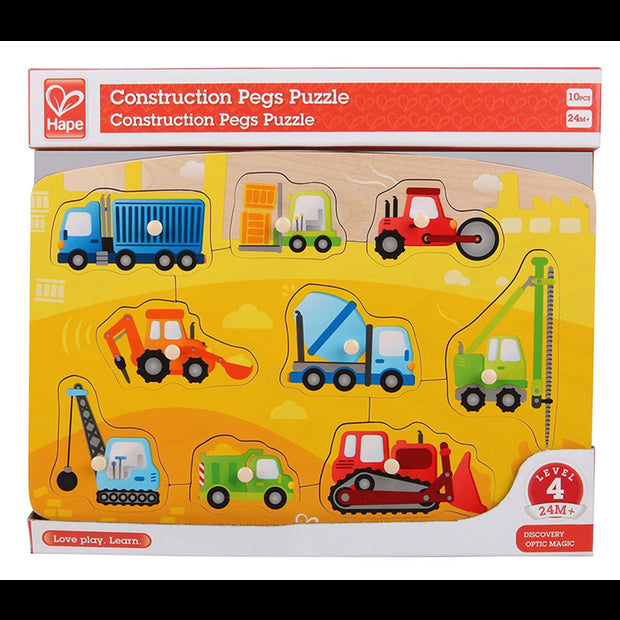 kidz-stuff-online - Construction Peg Puzzle - Hape