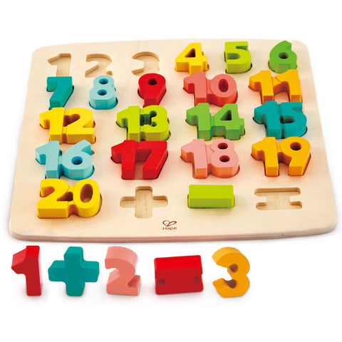 Chunky Number Puzzle Hape