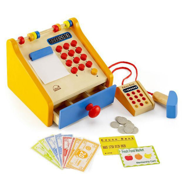 kidz-stuff-online - Cash Register Wooden Hape