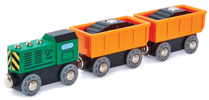 kidz-stuff-online - Hape Diesel Freight Train Set
