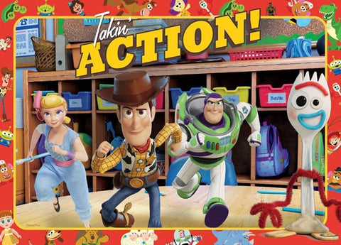 Toy Story 4 Takin' Action!Tray Puzzle