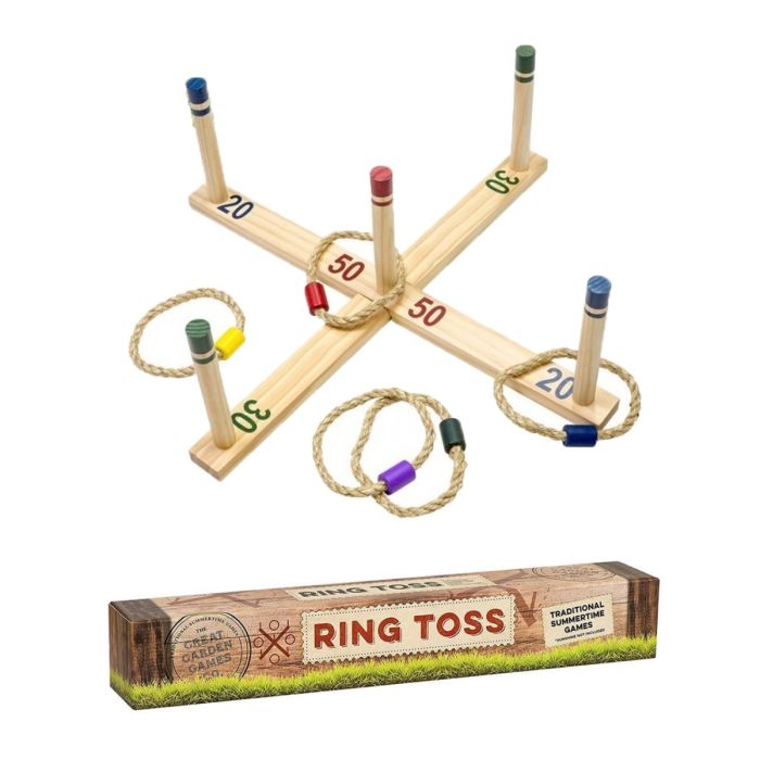 Quoits ring toss set