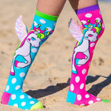 Madmia Flying Unicorn socks Toddler 3-5