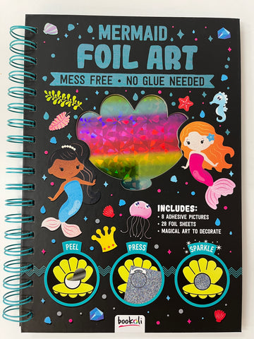 Mermaid Foil Art Book