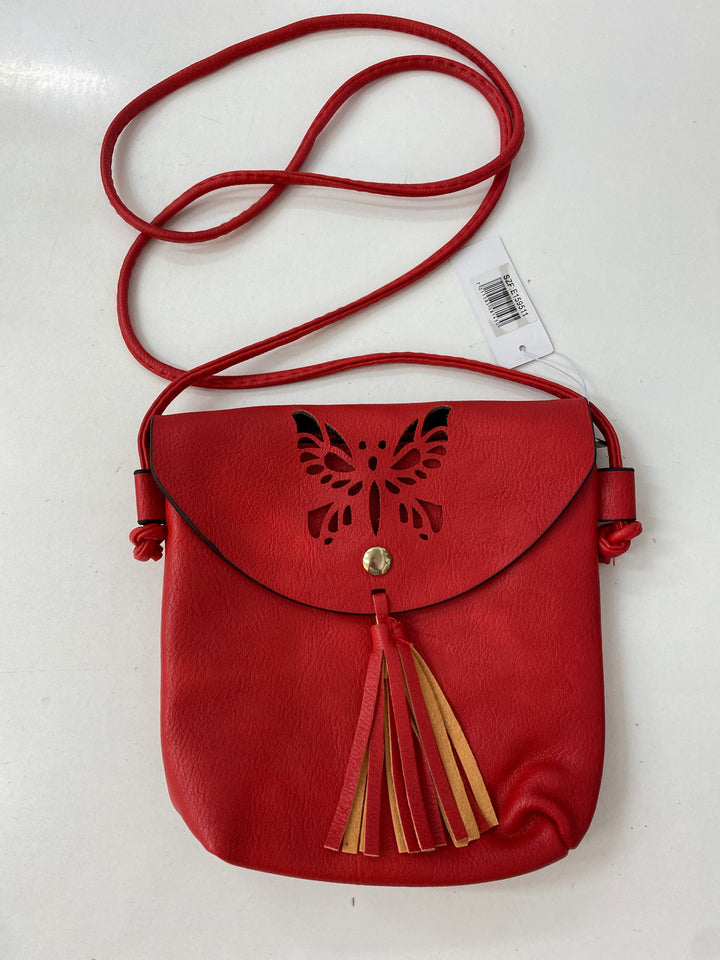 Butterfly and tassle design Hand bag