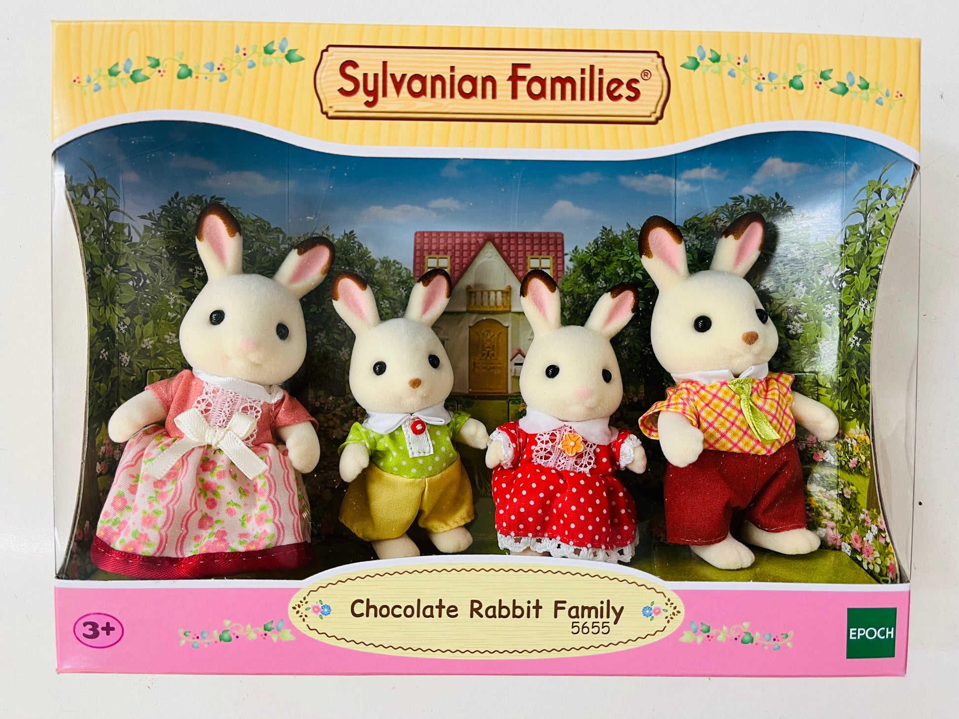 chocolate rabbit family