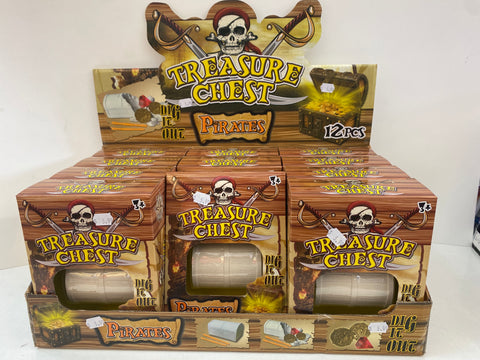 Dig kit Pirate Treasure Chest x1