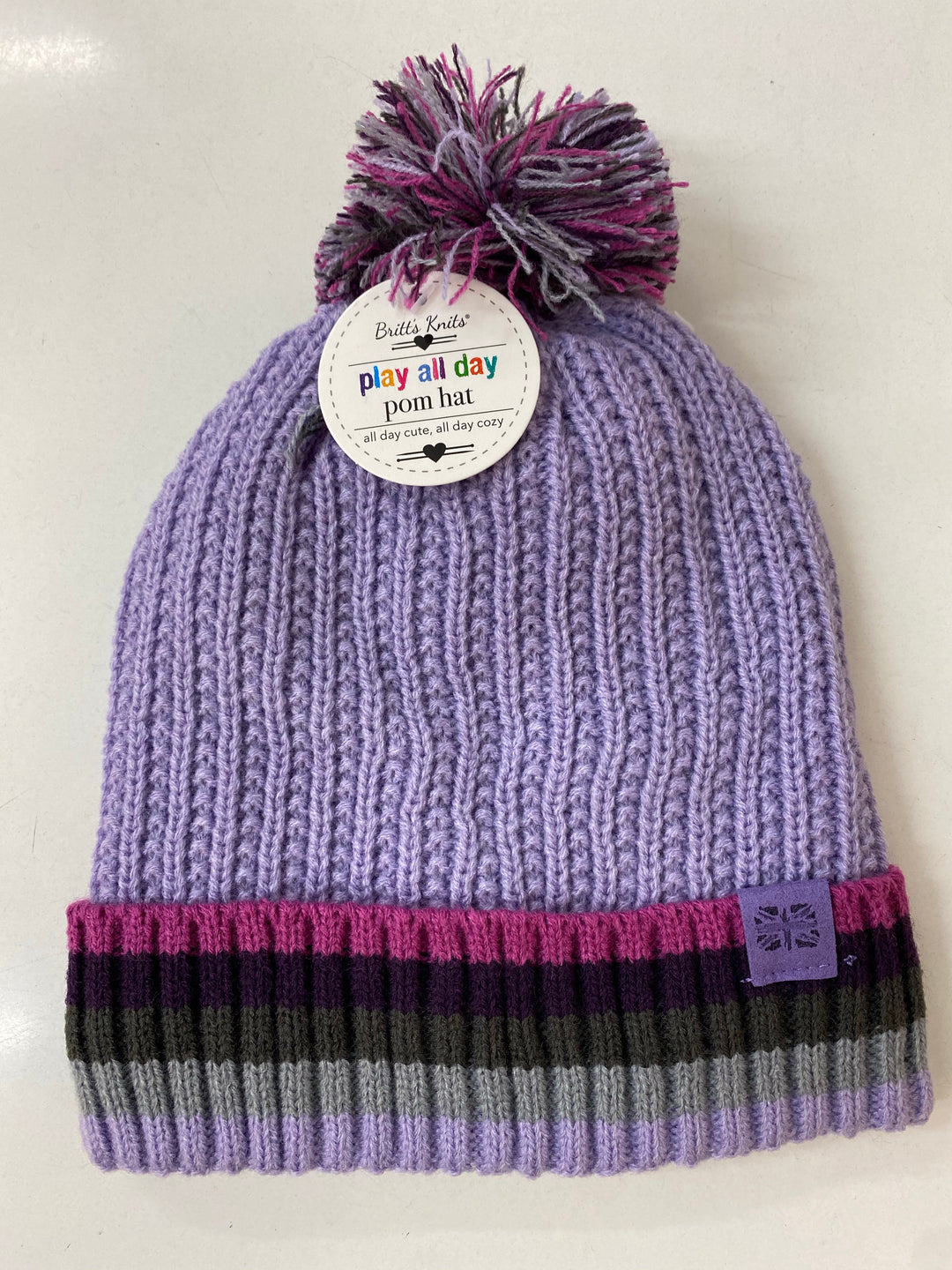 beanie purple