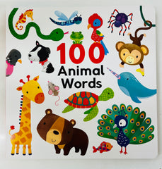 100 Animal Words Book
