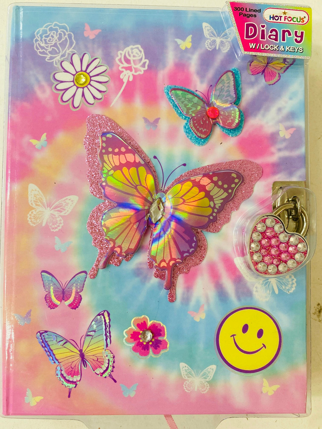 Butterfly Diary lockable