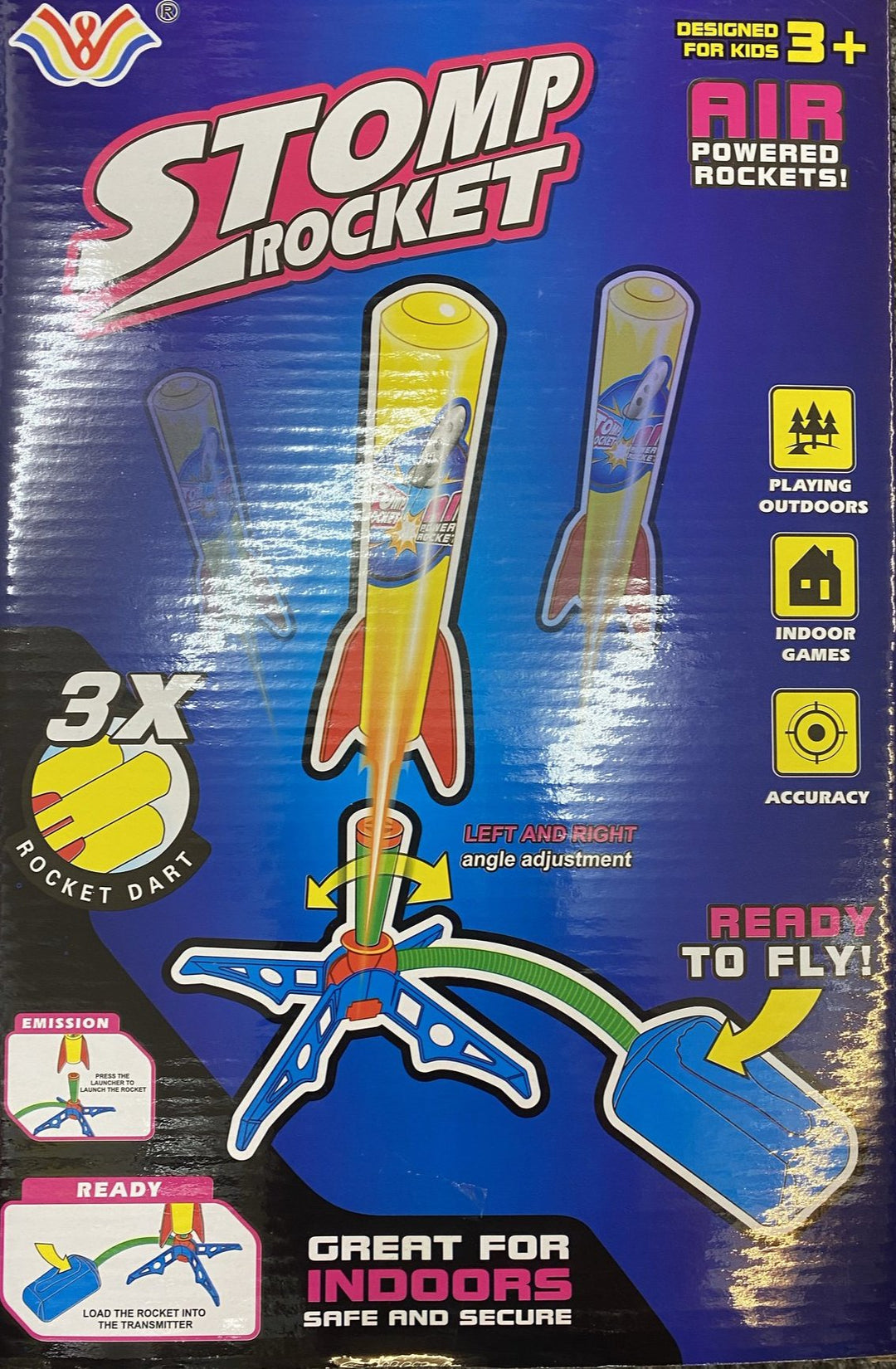 Pop Up Rocket Stomp Rocket