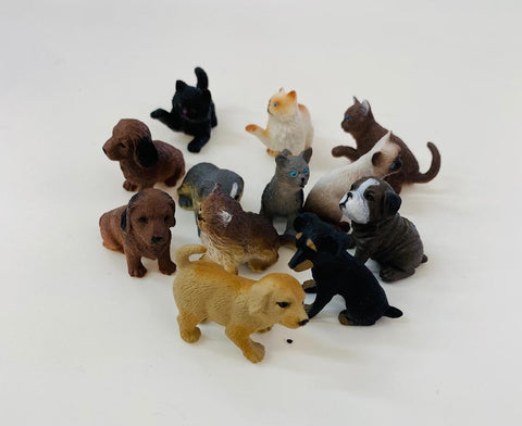 Puppies and Kittens Small Figurines