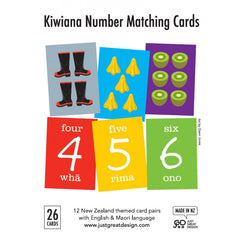 kidz-stuff-online - Kiwiana Number Matching Cards