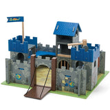 Le Toy Van Excalibur Blue Wooden Toy Castle