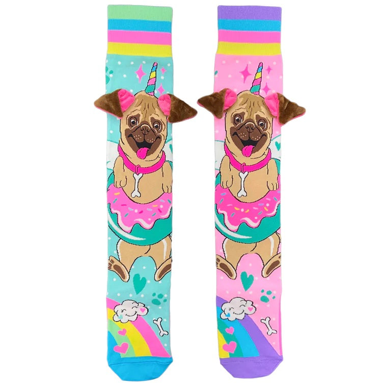 Madmia smitten Pug socks