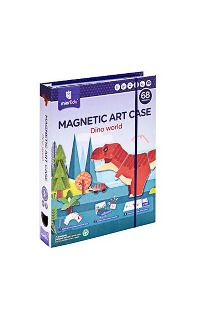 Magnetic Art Case Dino World