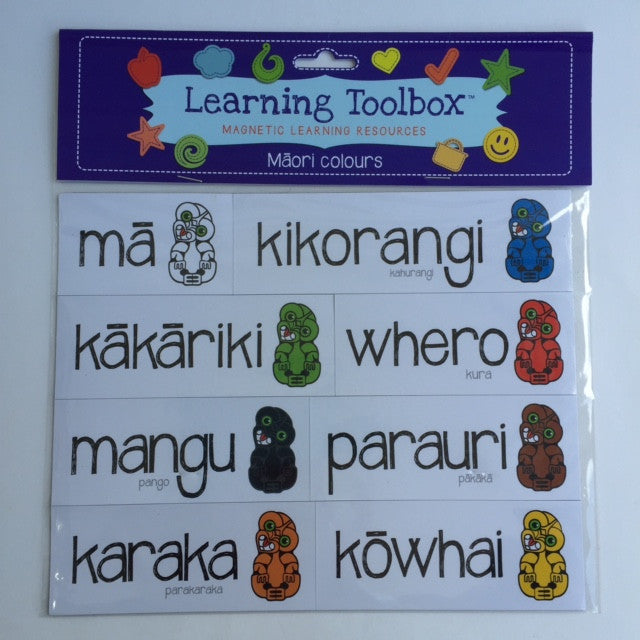 kidz-stuff-online - Magnetic Maori Colours